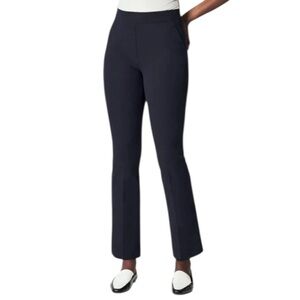 Spanx Women’s Size L Classic Navy Blue 20367T On-the-Go Kick Flare Pants